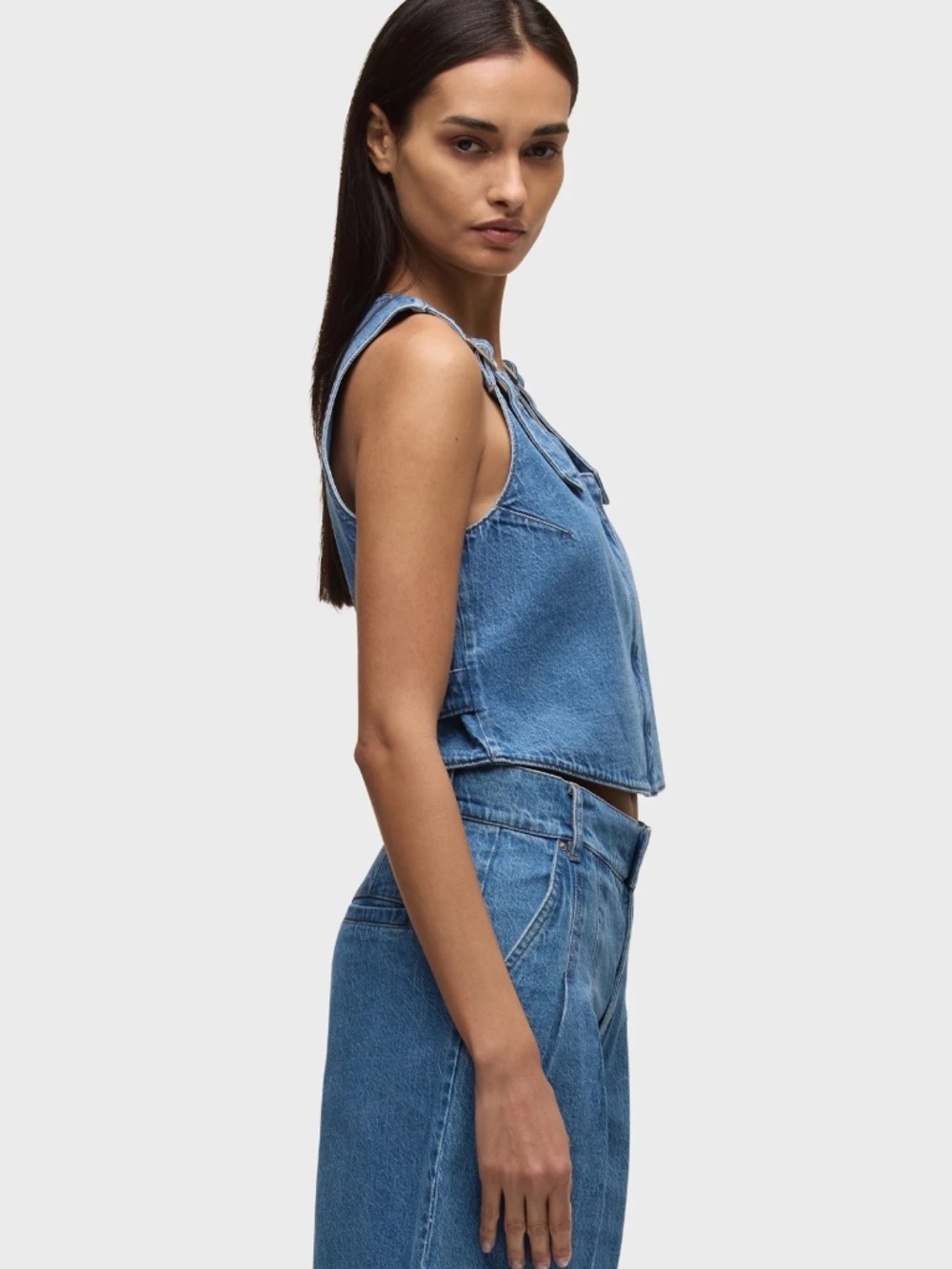 Jean Hudson Buckle Vest - NWT Size Medium - Picture 2 of 3